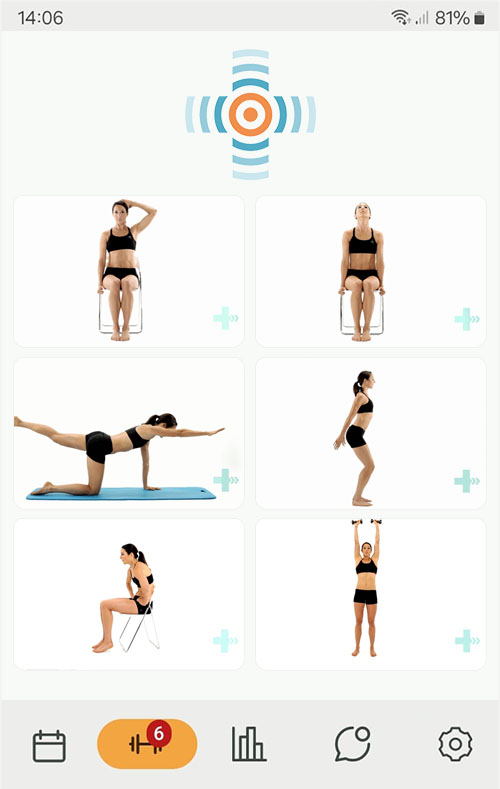 Online treningsprogram Whiplash-relaterte plager