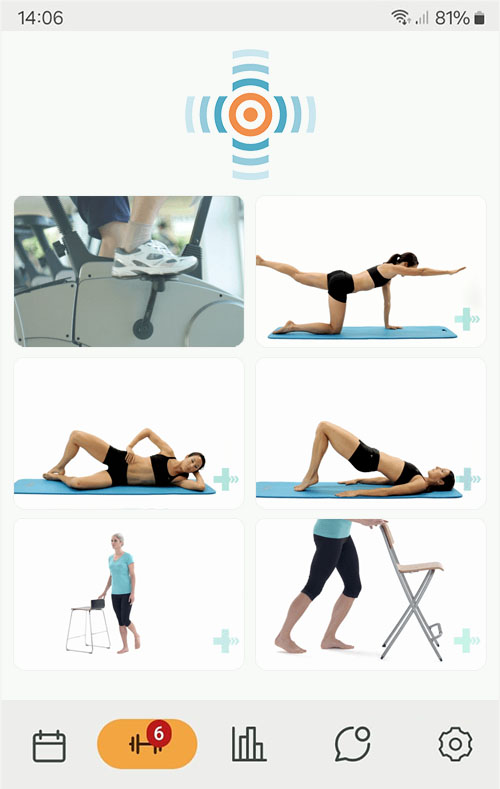 Online treningsprogram Lumbal spinal stenose
