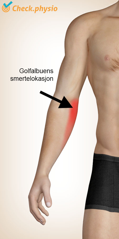 arm golfalbue lokasjon